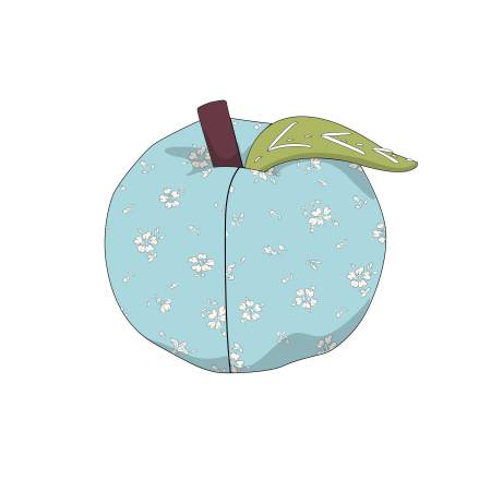 Field Rose Apple Pin Cushion