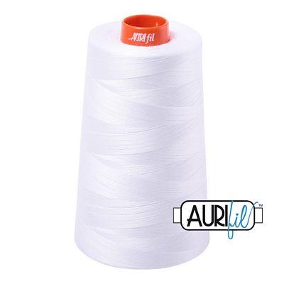 Aurifil Cotton Mako 50wt 6452y - White