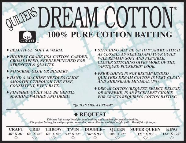 Dream Cotton Request Crib 46x60