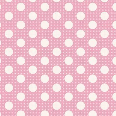 Tilda - Medium Dots - Pink