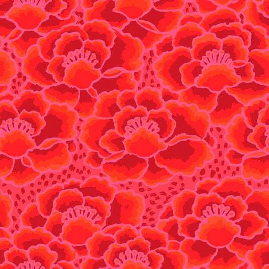 Tonal Floral - Red